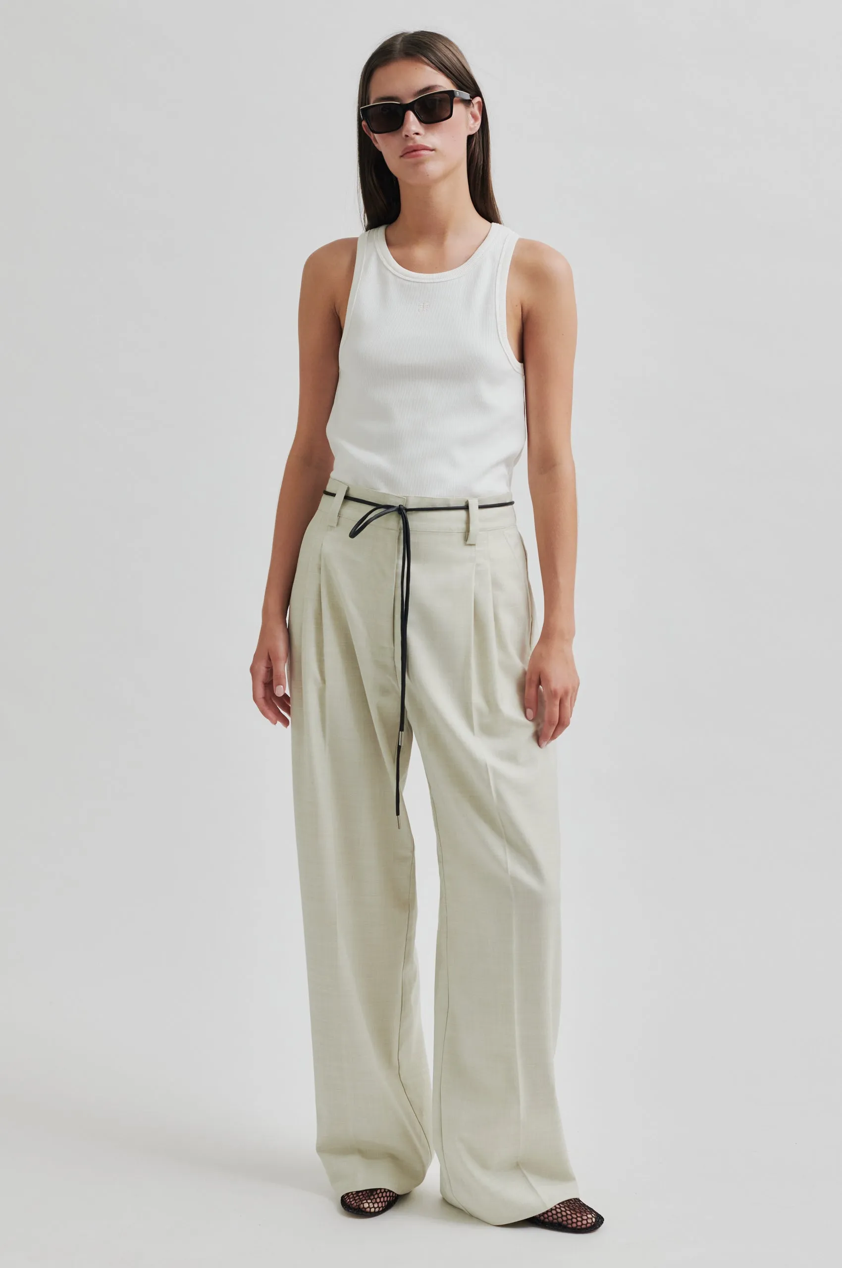 Sharo New Trousers Cozy Sweatshirt Light Fit
