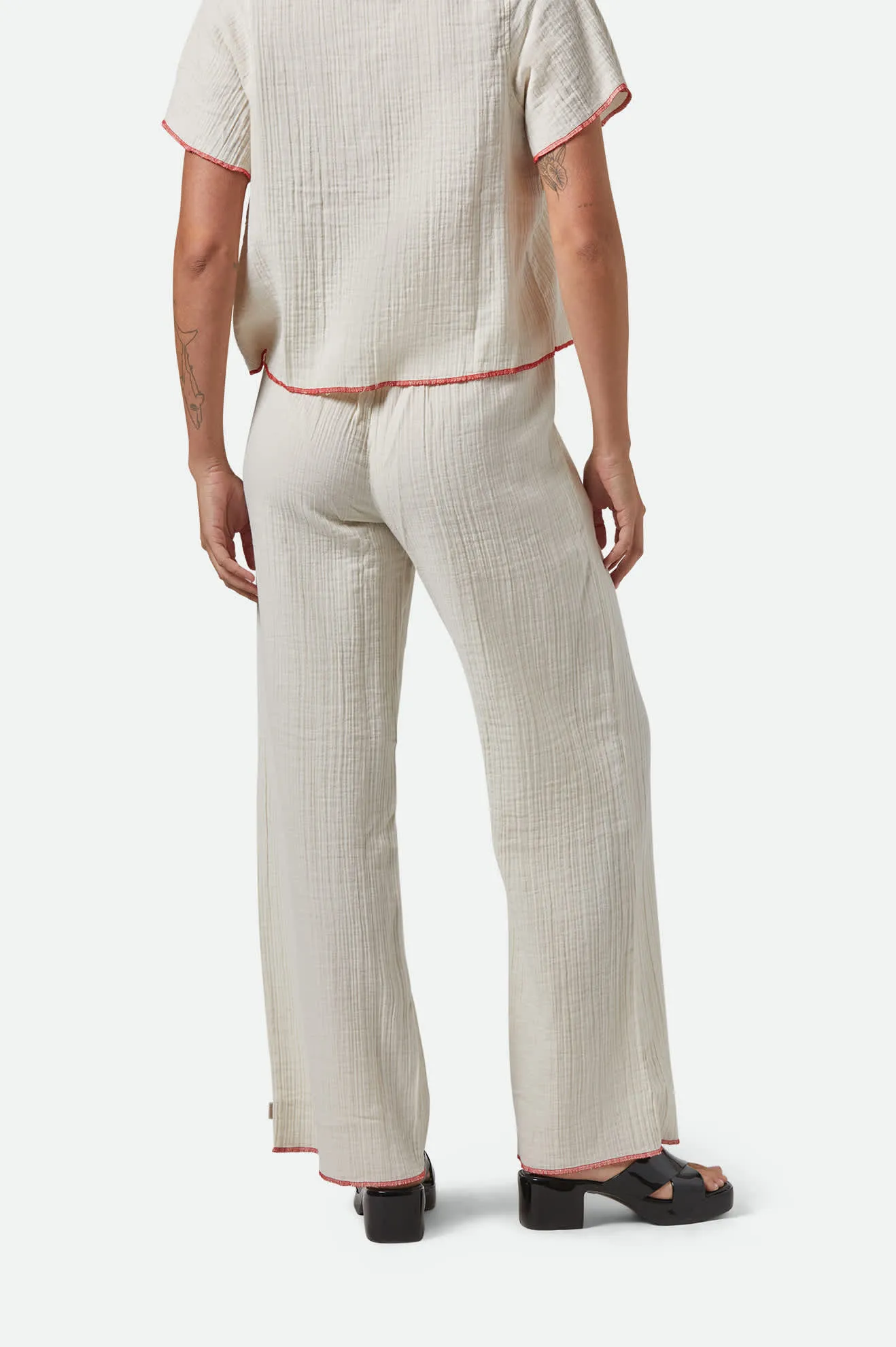 Wandering Hudson Lounge Pant - Off White Outdoor Ready