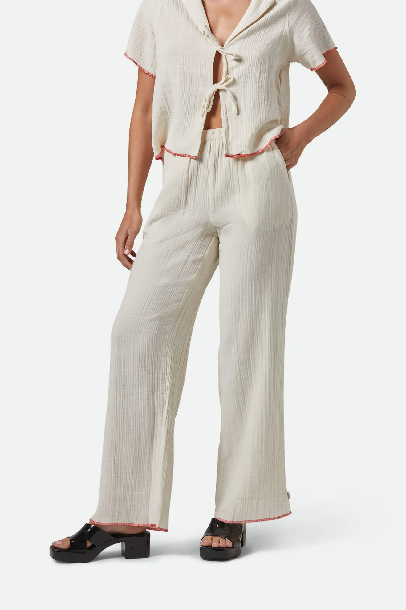 All Day Wear Wandering Hudson Lounge Pant - Off White