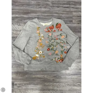 Sweatshirt Collar By Maeve In Floral Print, Size: M QuickDrying Fiber