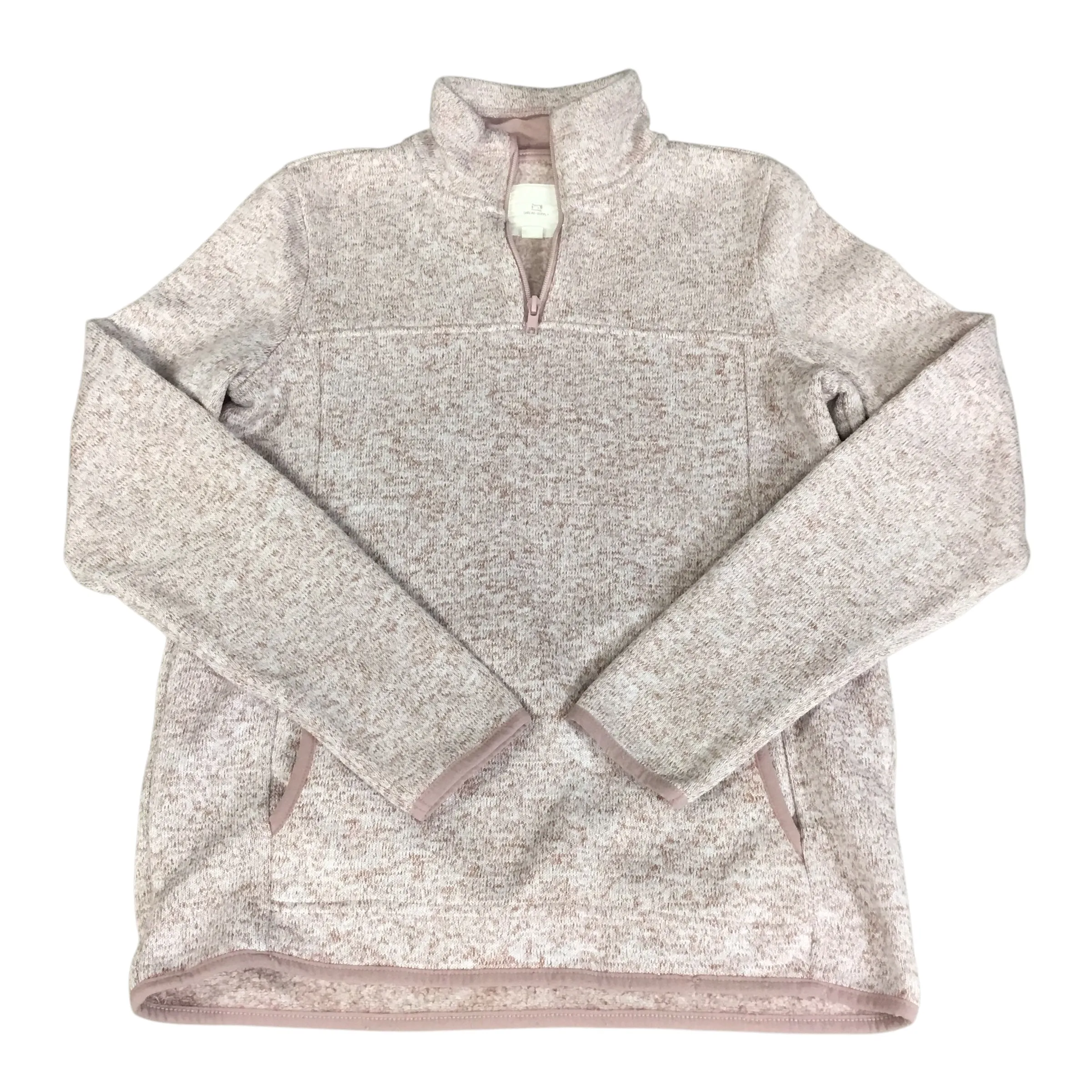Sweatshirt Collar By Thread And Supply In Pink, Size: S MoistureManagement Technology Athleisure Cool