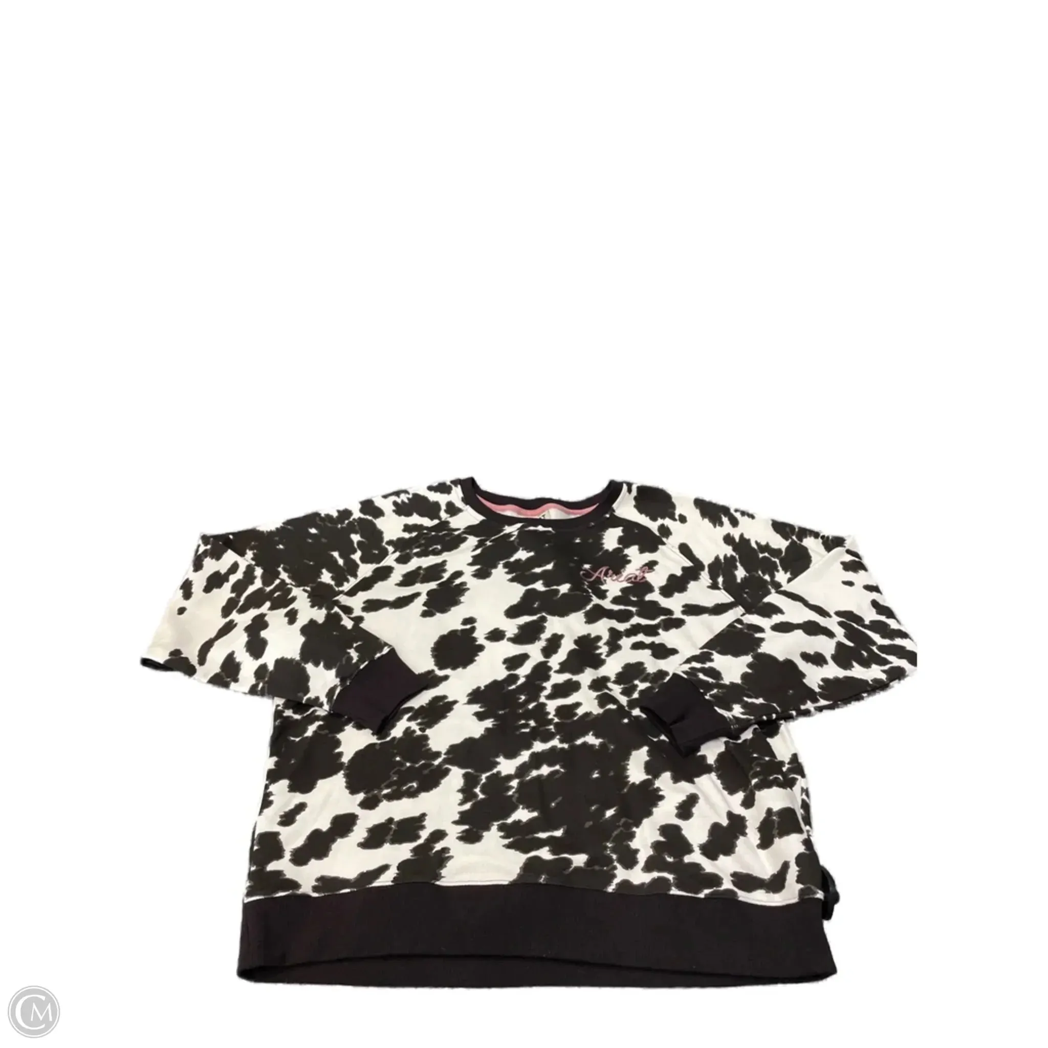 Sweatshirt Crewneck By Ariat In Animal Print, Size: 2x DoubleLayered Structure QuickDry