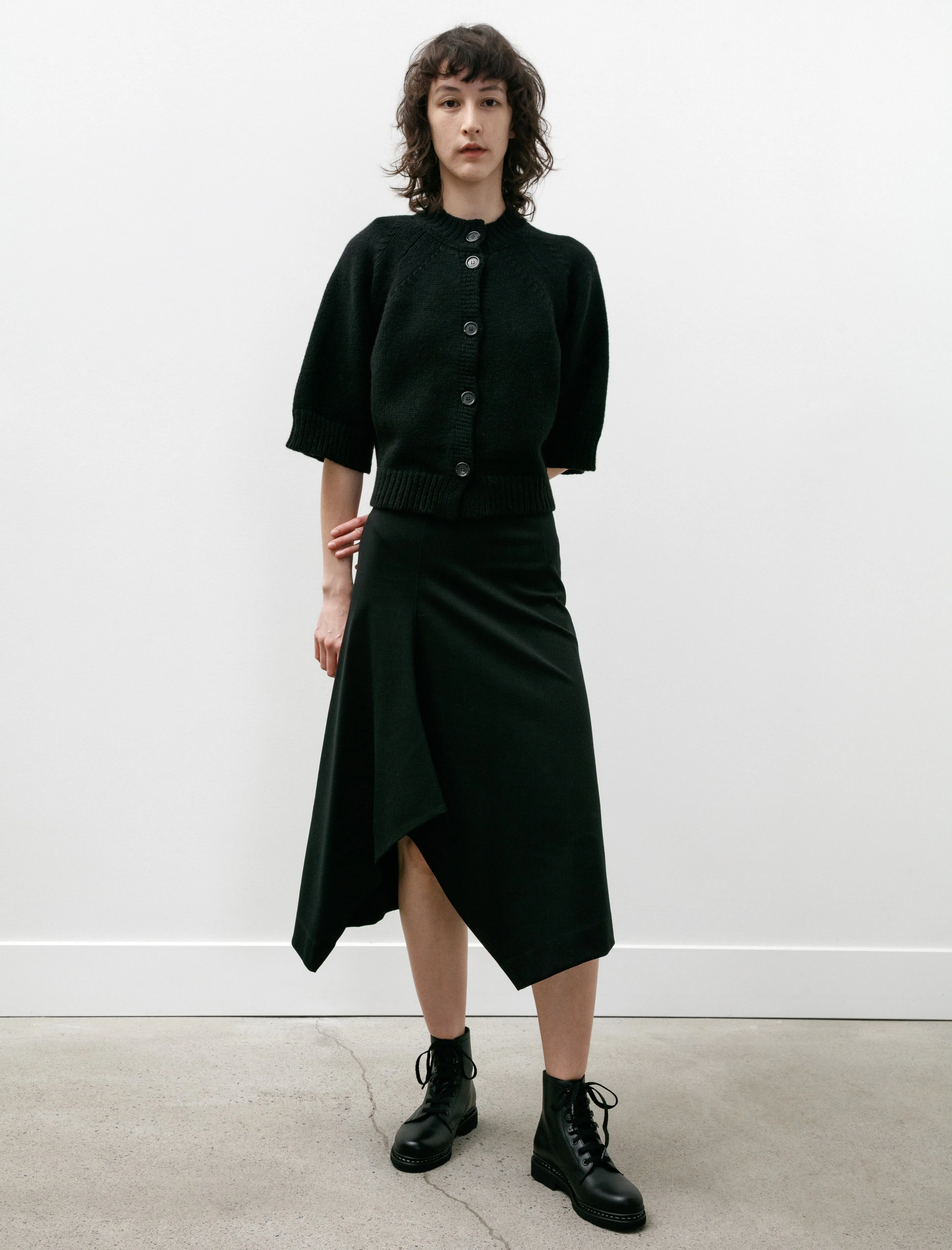 Breezy Mood Timeless Wear Geo Skirt Black