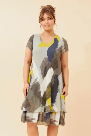 ELECTRA ABSTRACT PRINT Office Wear Spring Tone