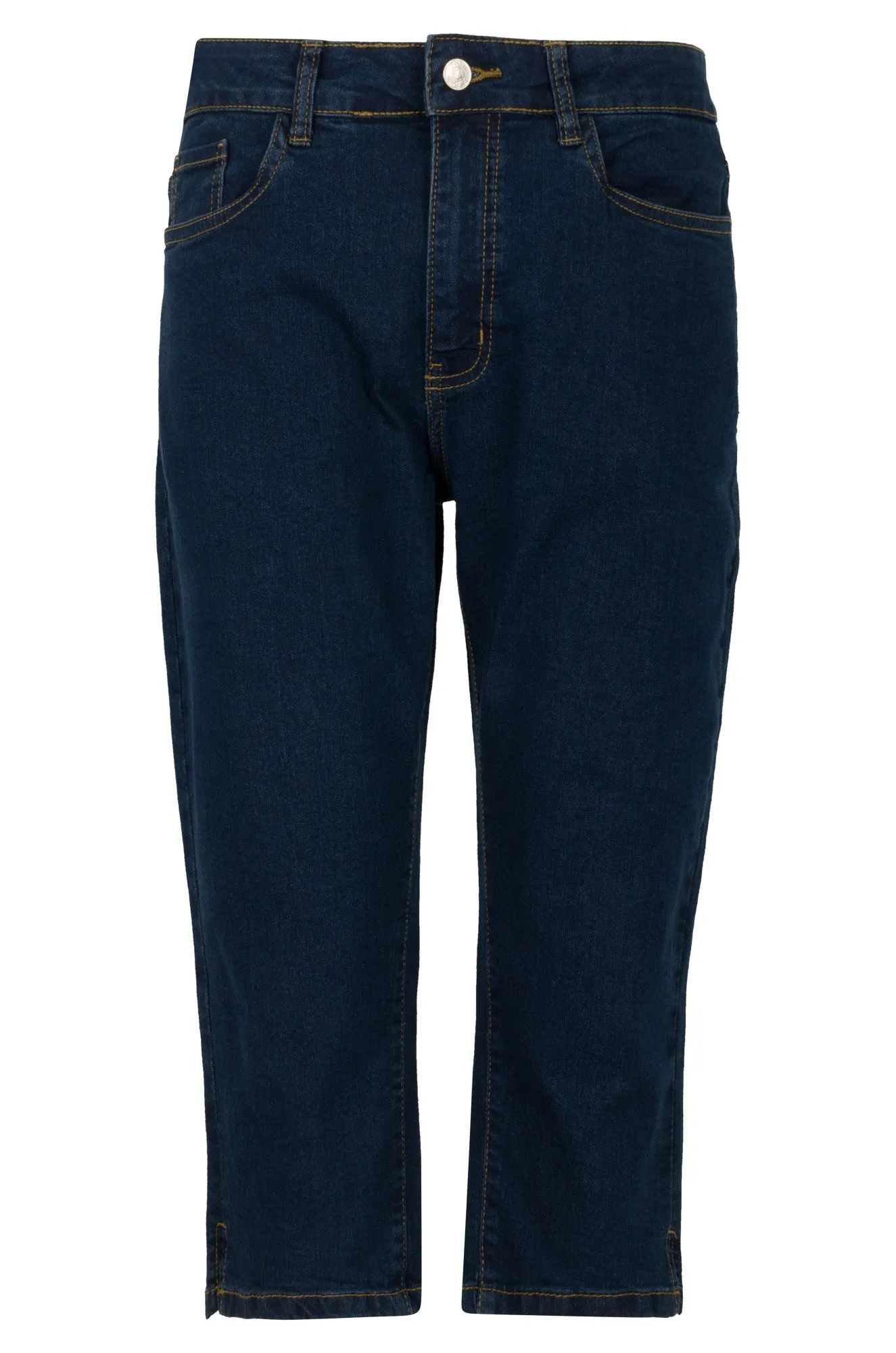 Comfortable clothing Sleek Shape Twin Lakes Denim Mid Calf Jeans | DARK INDIGO | 6504A1