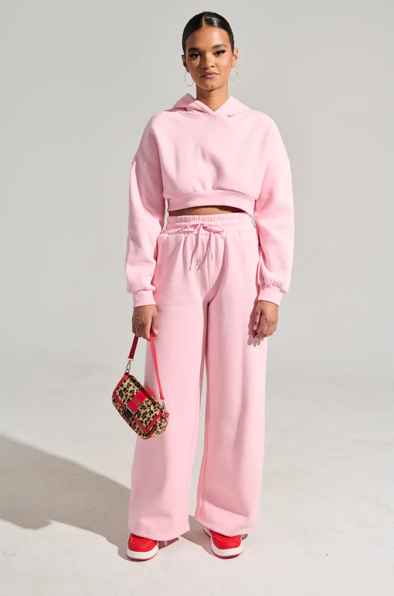LOVER CROPPED HOODIE Quilted Lining