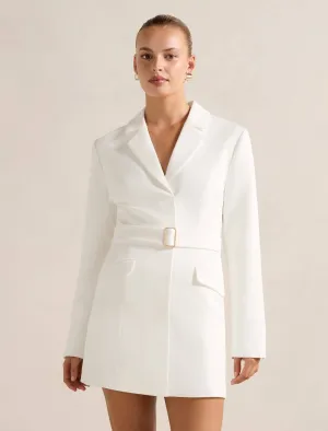 Christine Blazer Mini Dress Charming Design