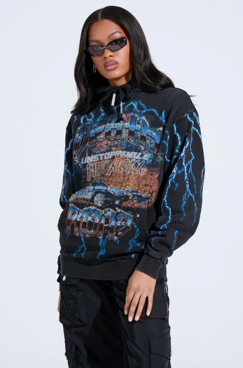 THUNDERSTRUCK HOODED SWEATSHIRT Daily Fit