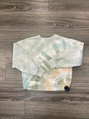 Sweatshirt Collar By Abercrombie And Fitch In Tie Dye Print, Size: Xs Heart Glow Classic Hoodie