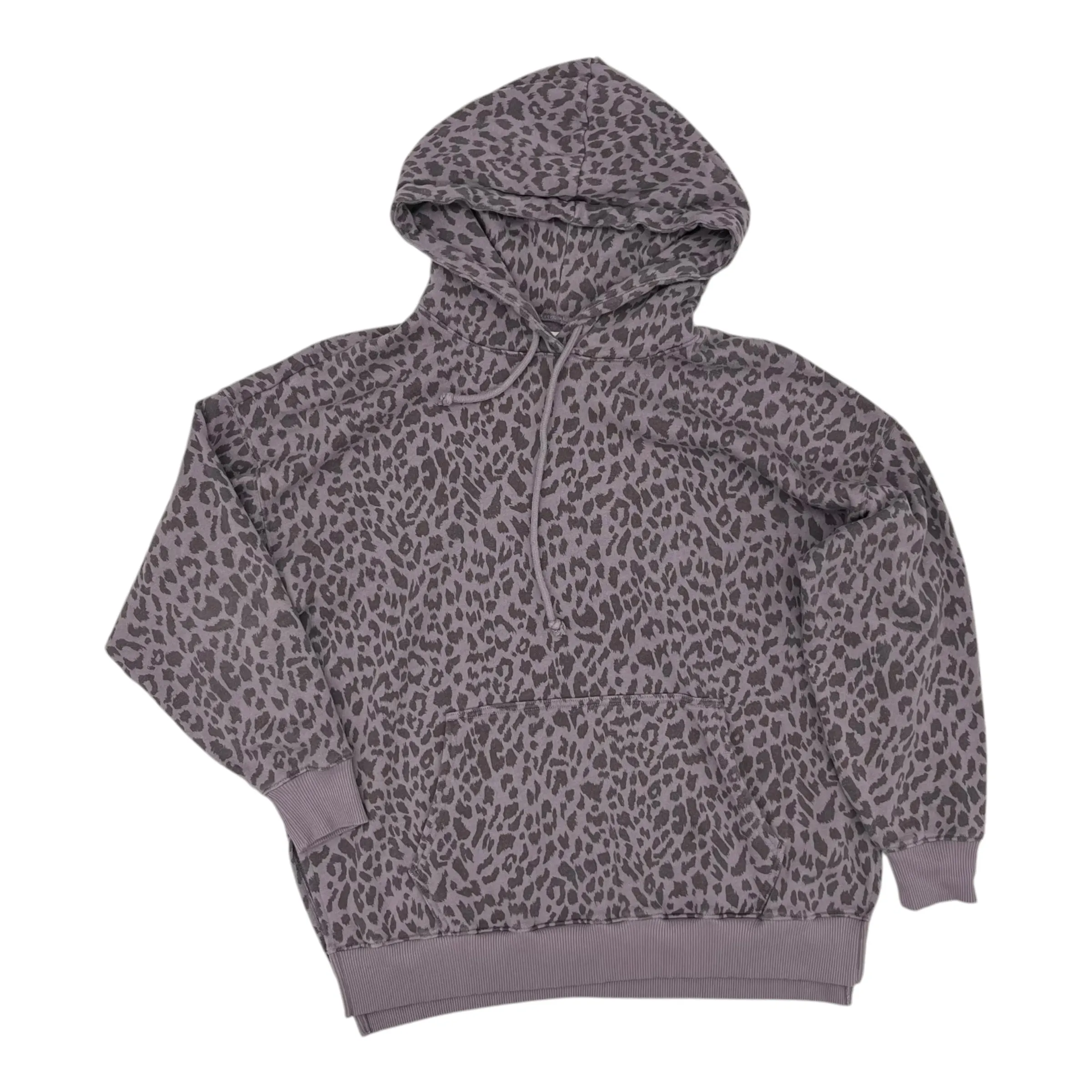 Comfort sleepwear Sweatshirt Hoodie By American Eagle In Animal Print, Size:Xs
