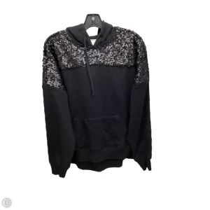 Ergonomic Pattern Sweatshirt Hoodie By Torrid In Black, Size: Xl