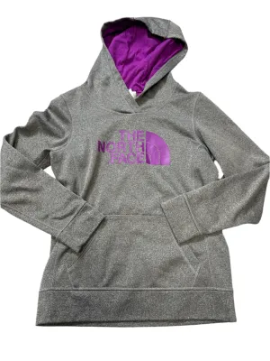 Athletic Sweatshirt Hoodie By The North Face In Grey, Size: S Flash Core