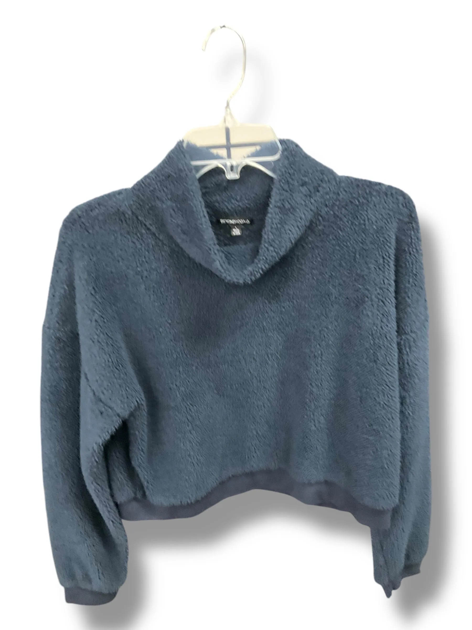 Athletic Sweatshirt Crewneck By Beyond Yoga In Navy, Size: L Festival Air HygroscopicFiber
