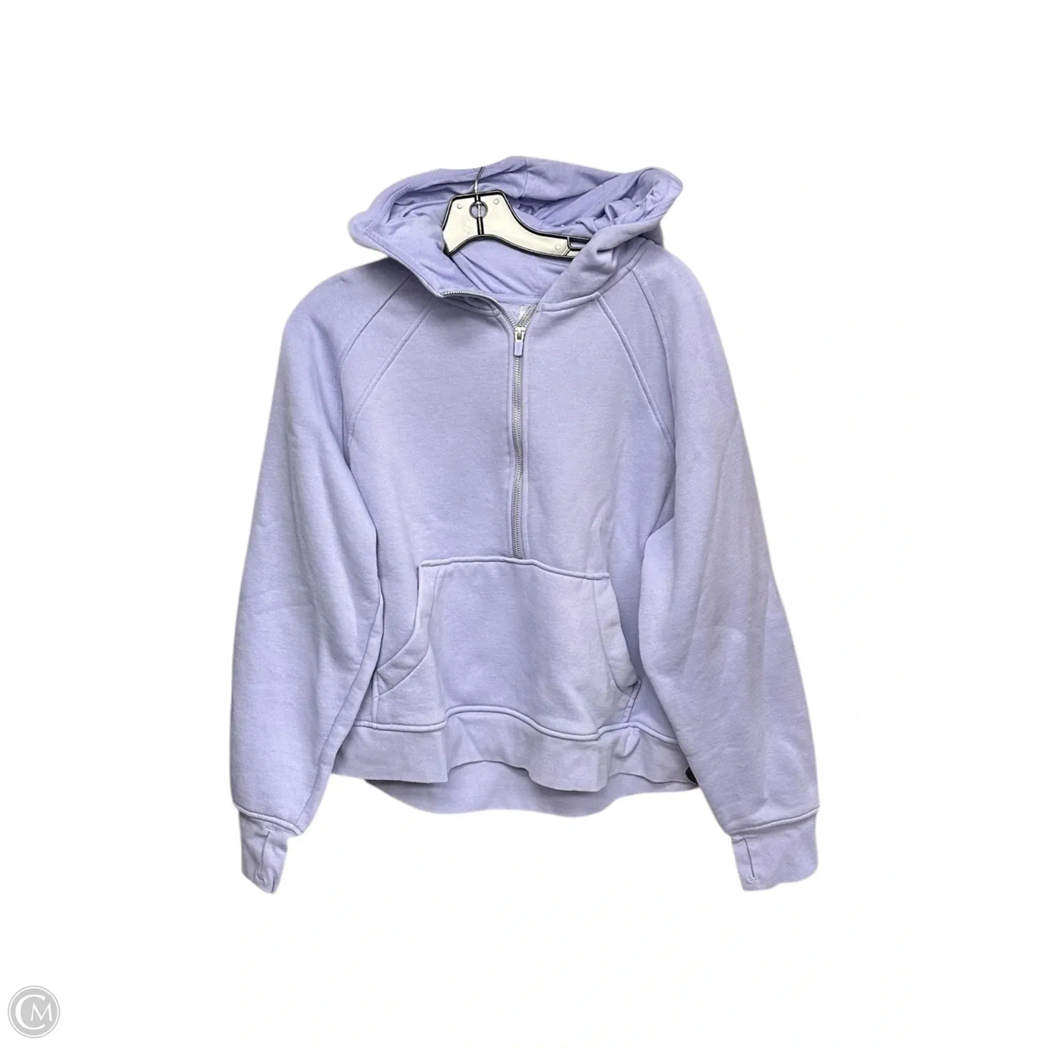 Simple Layering Athletic Sweatshirt Crewneck By Danskin In Purple, Size: Xl