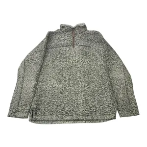 Joy Ease Sweatshirt Collar By True Grit In Grey, Size: Xs