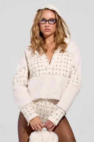 stain resistant coating THE COZIEST SWEATSHIRT