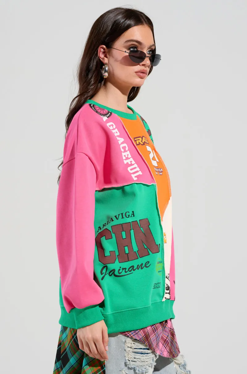 product bundle Durable Fabric MIXED EMOTIONS SWEATSHIRT