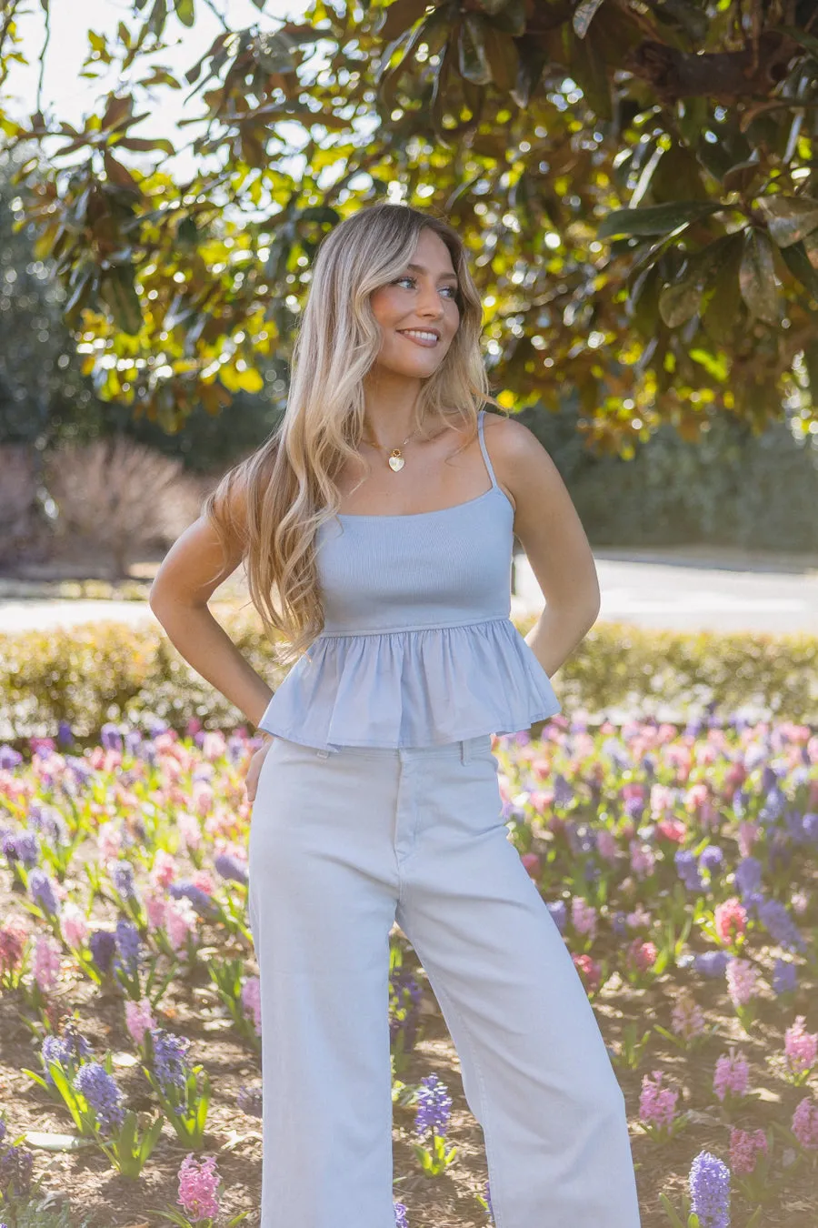 Caliente Tank Top Easy Care Hydration Pocket