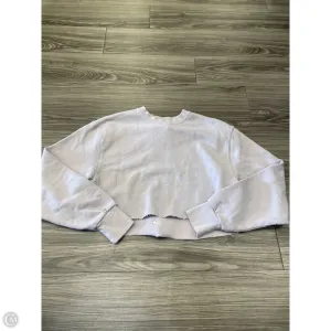 Date Vibe Sweatshirt Crewneck By Good American In Purple, Size: S