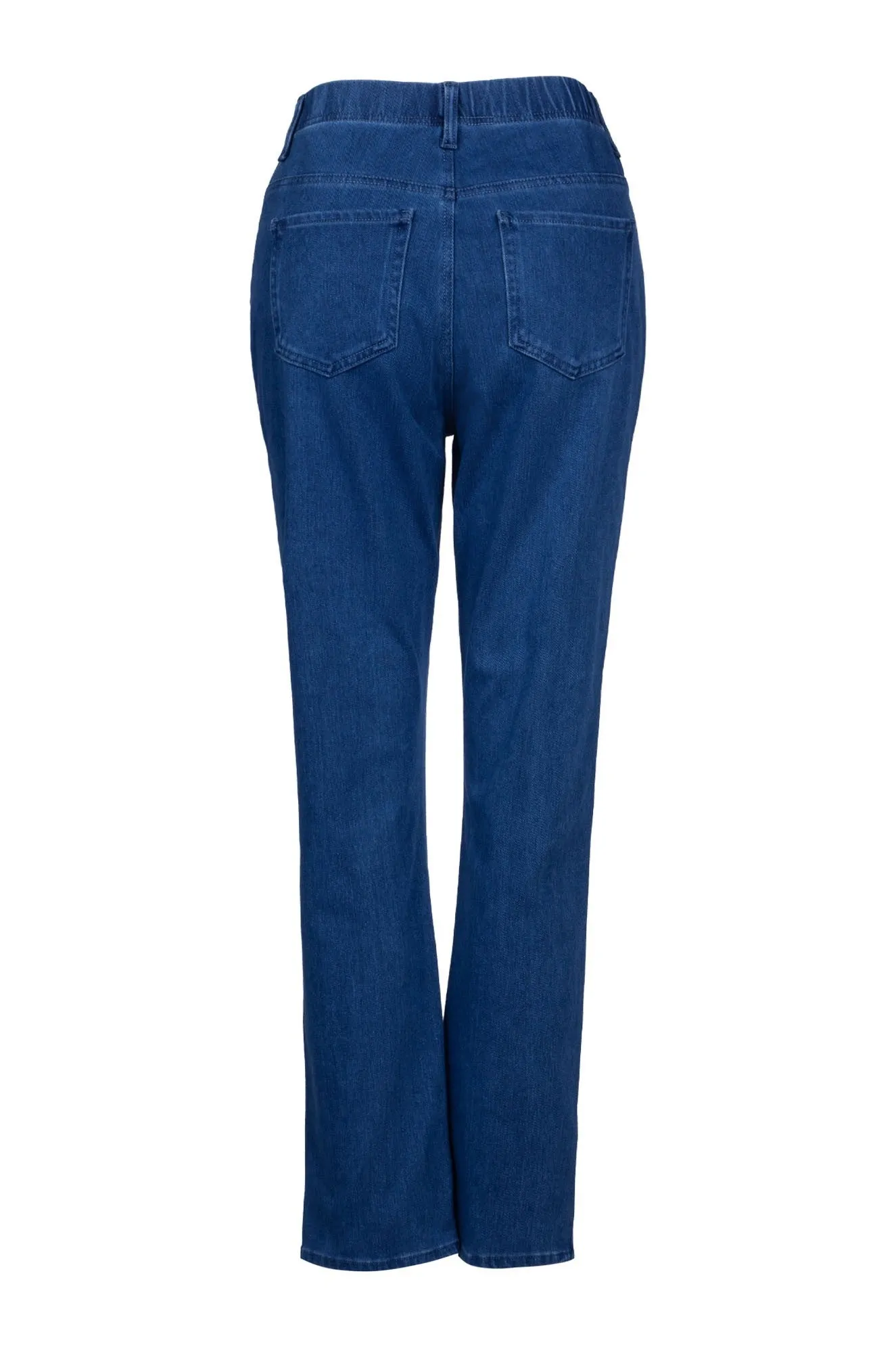 Wonder Stretch Denim Short Jeans | MID BLUE | 6942B1 Stay Comfortable