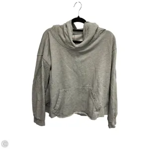 Sweatshirt Hoodie By Free People In Grey, Size: M AdaptiveFit