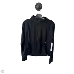 Street Glow Modern Cut Athletic Sweatshirt Collar By Jockey In Black, Size: L
