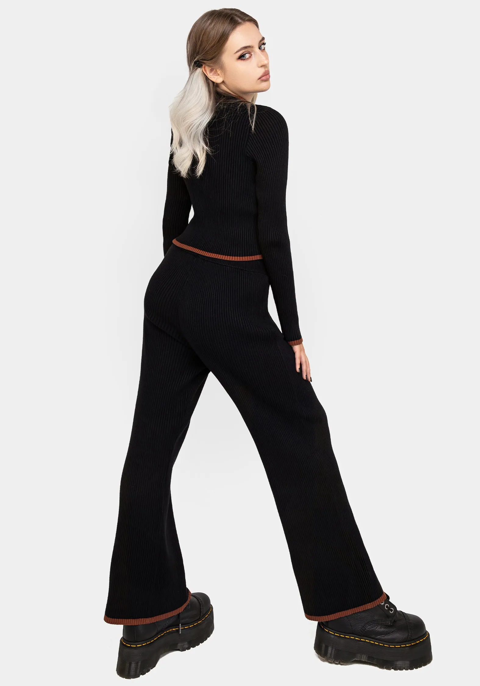 Foxfire Embroidered Knit Joggers WindproofLayer Indoor Comfort