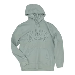 Sweatshirt Hoodie By Gap In Green, Size:M FlexibleCollar MoistureControlClothing