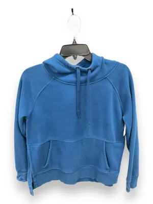 Push Edge Smart Wear Athletic Sweatshirt Hoodie By Athleta In Teal, Size: Xs