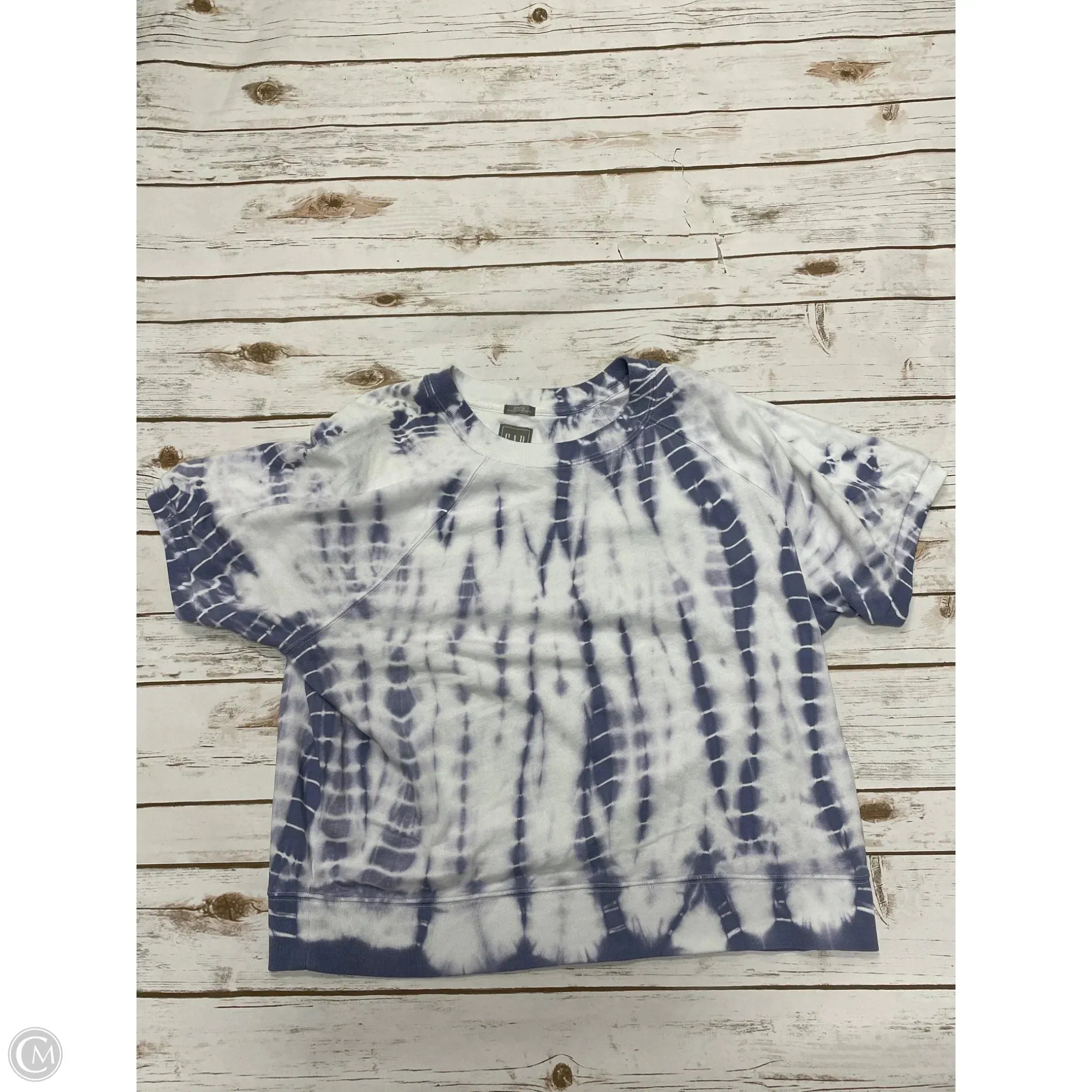 Sweatshirt Crewneck By Gap In Tie Dye Print, Size: Xl Serene Ease Wrinklefree