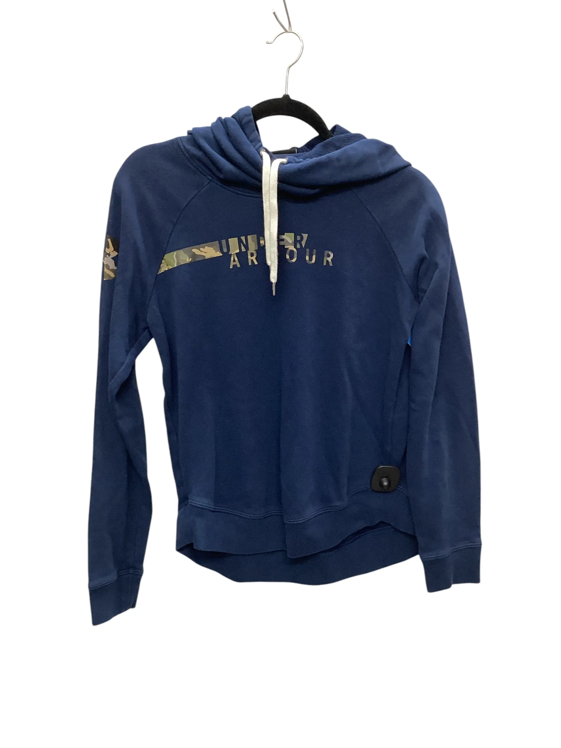 Sweatshirt Hoodie By Under Armour In Blue, Size: S Gentle Glow Premium Apparel