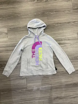 Grey & Purple Sweatshirt Hoodie The North Face, Size M Tough Core Ship Glow
