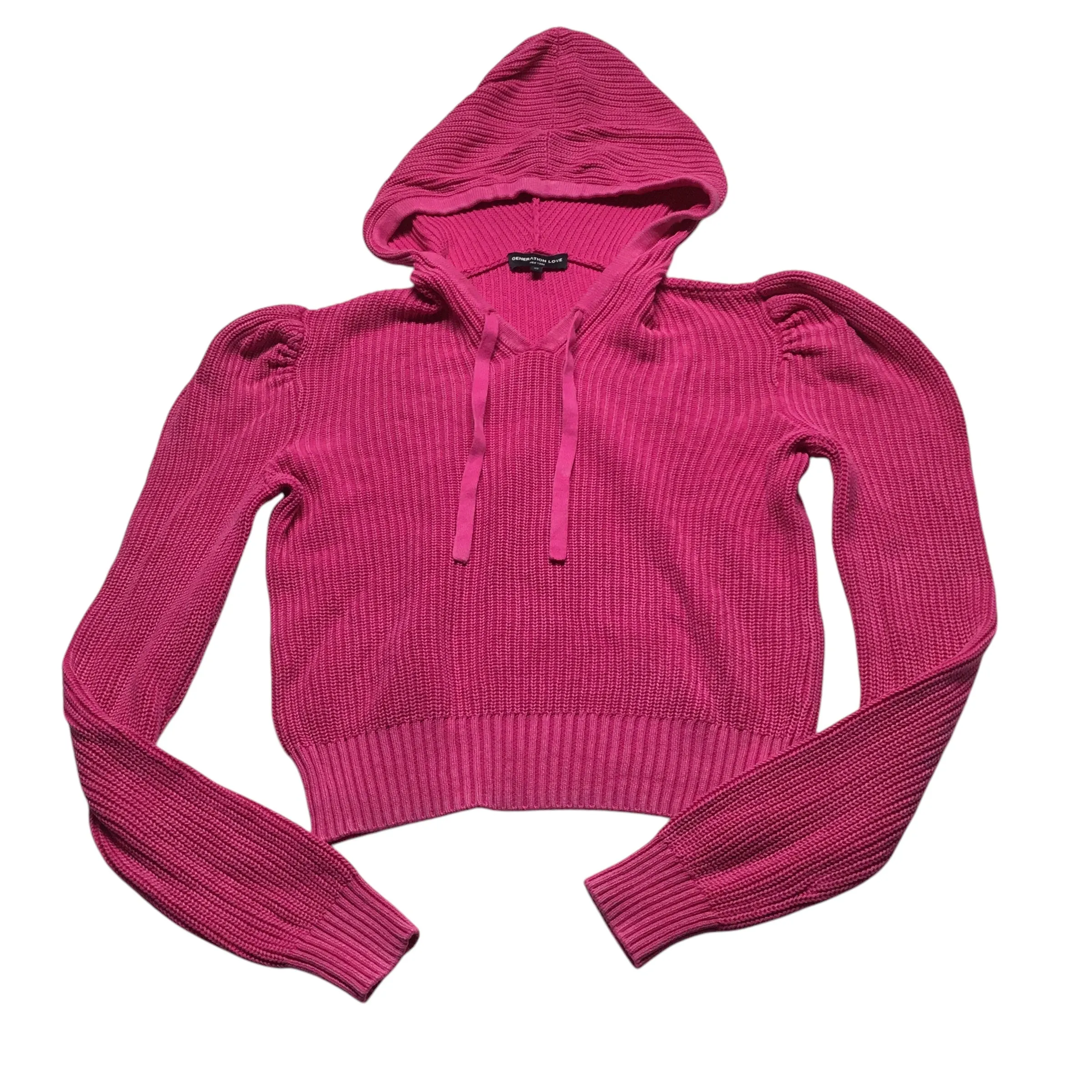OdorResistant Material Sweatshirt Hoodie By Clothes Mentor In Pink, Size: Xs