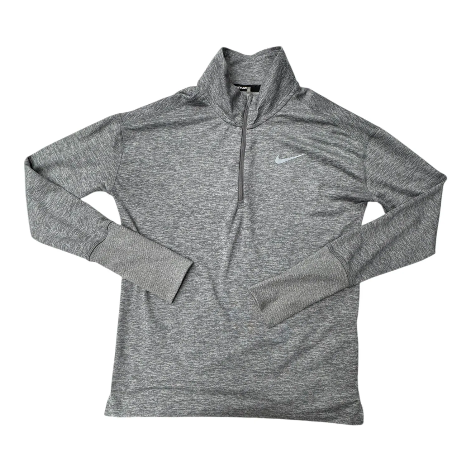 Athletic Sweatshirt Collar By Nike Apparel In Grey, Size:Xs Functional Jacket AbrasionResistant Material