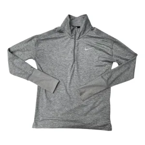 Athletic Sweatshirt Collar By Nike Apparel In Grey, Size:Xs Functional Jacket AbrasionResistant Material