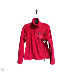 Sweatshirt Collar By Patagonia In Red, Size: S StaticFree Lining