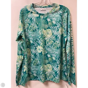 HighElasticity Fiber Athletic Sweatshirt Crewneck By Columbia In Green, Size: Xl
