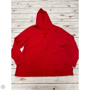 Athletic Sweatshirt Hoodie By Xersion In Red, Size: 1x Cozy Pajama Pants Luxury Touch
