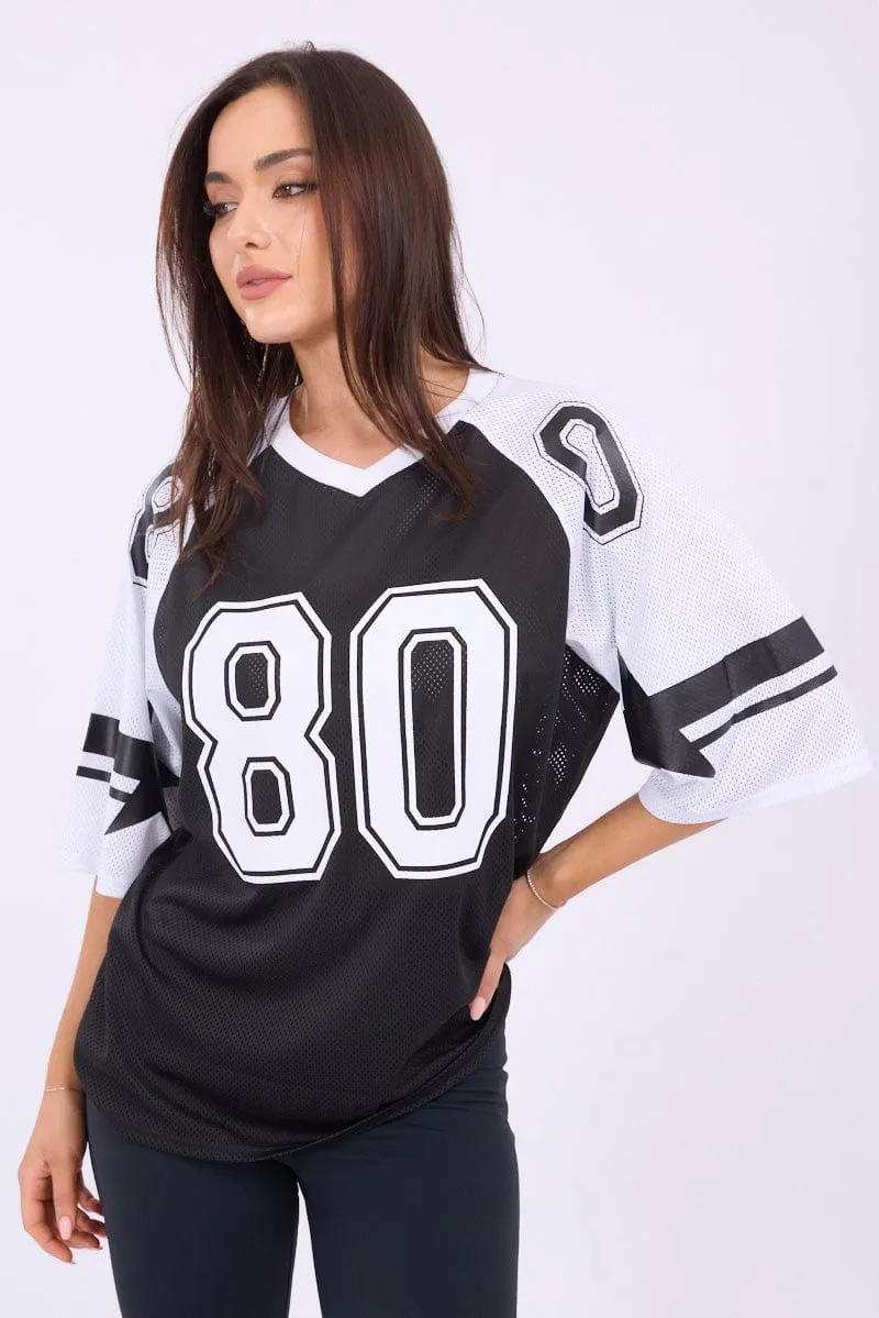 Black Sport Tee Short Sleeve Layering Must-Have