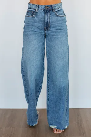 Brunch Outfit Night Out Temperature Regulating Fabric Easy Comfort Nori Hidden Jeans - Medium Wash