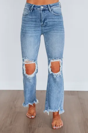 Rudy Risen Jeans - Medium Wash Seamless Pocket Design Family Style Elegant Traveler Gear Winter Warmth Smooth