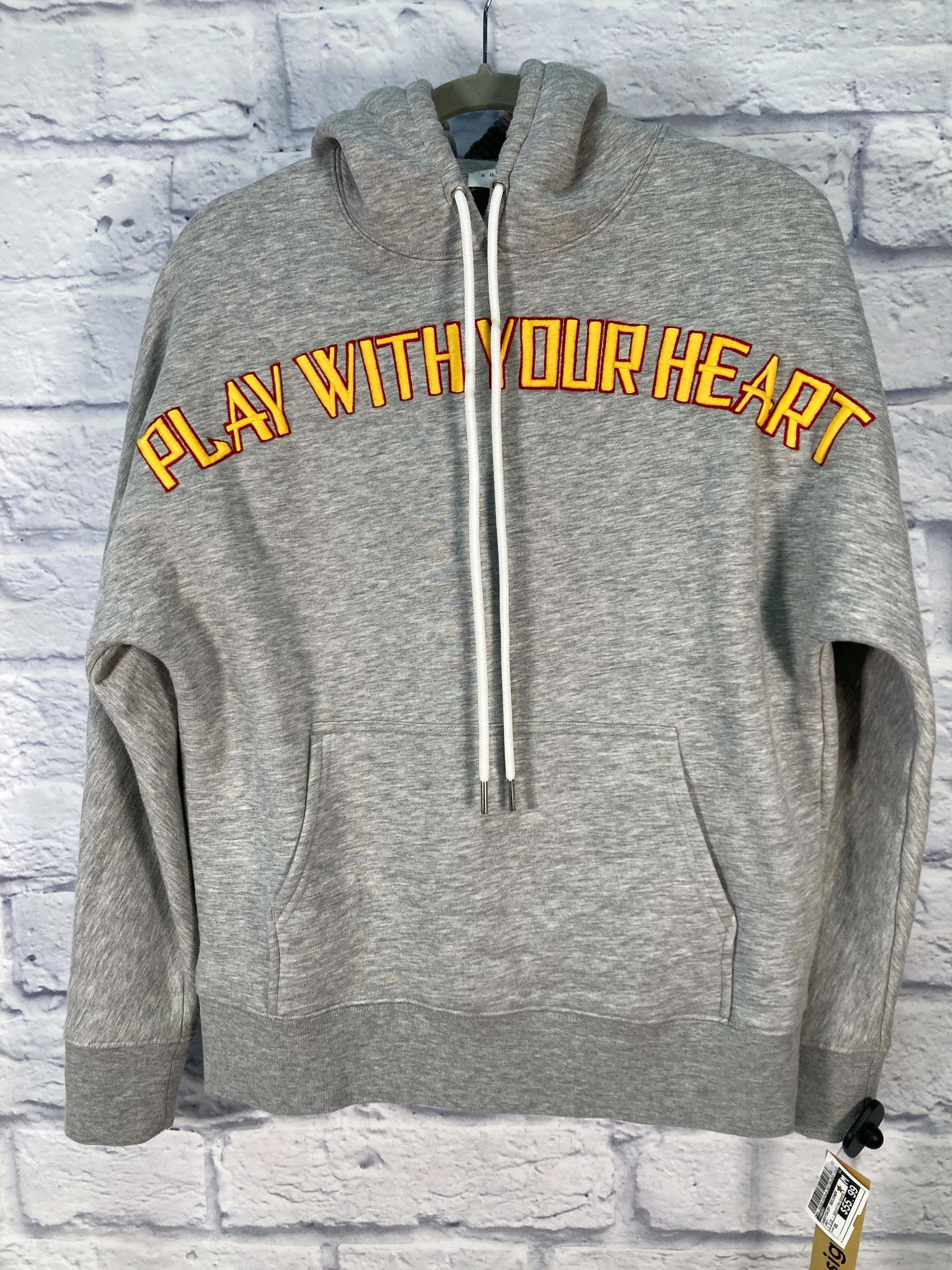 Sweatshirt Designer By Sandro In Grey, Size: Xs Saga Vibe