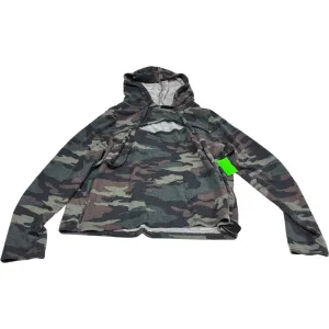 Sweatshirt Hoodie By Love Streak In Camouflage Print, Size: Xl AntiFadeTechnology
