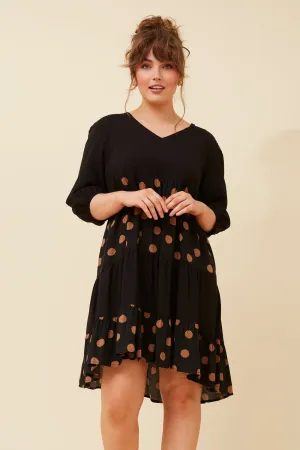 EMALINE POLKA DOT DRESS Cool Frame