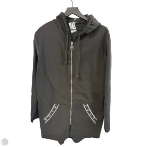 Sweatshirt Hoodie By Clothes Mentor In Black, Size: S Soft Tunic