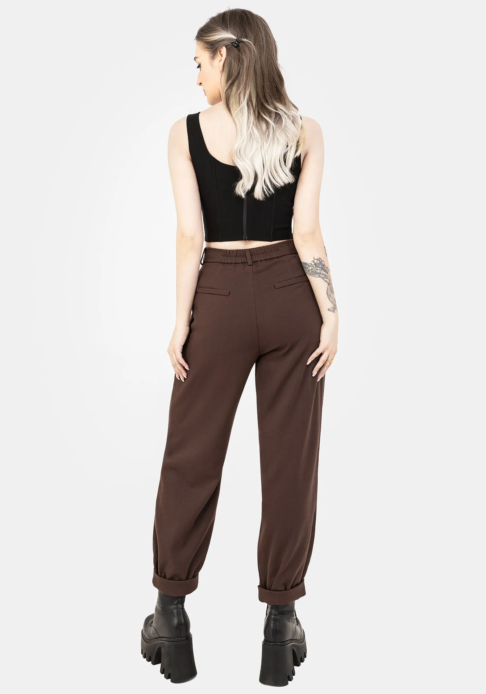 ReinforcedSeams Relaxed Comfort Wear Dianne Embroidered Balloon Trousers