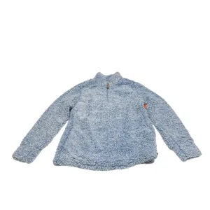 DurableSeams Easy Wear Sweatshirt Collar By Weatherproof In Blue, Size: S