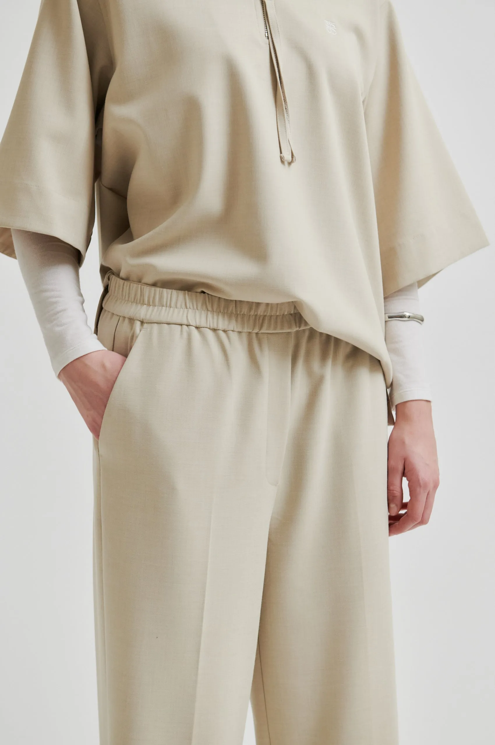 Ficarias Straight Trousers Flexible Material Digital Glow