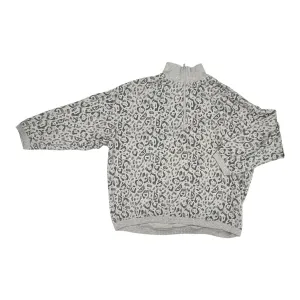 Lake Glow Stylish Jumper Sweatshirt Collar By Aerie In Grey, Size:Xl
