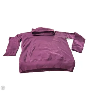 Sweatshirt Hoodie By Zyia In Purple, Size: Xxl Ocean Air breathable materials